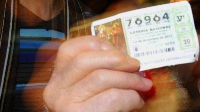 Ilustrasi tiket lotre.