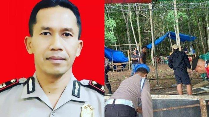 PROFIL IPTU LUSIYANTO : Potret Kapolsek Iptu Lusiyanto semasa hidup (Kiri), Tiga polisi di Lampung tewas tertembak saat gerebek judi sabung ayam di Way Kanan, Senin (17/3/2025)