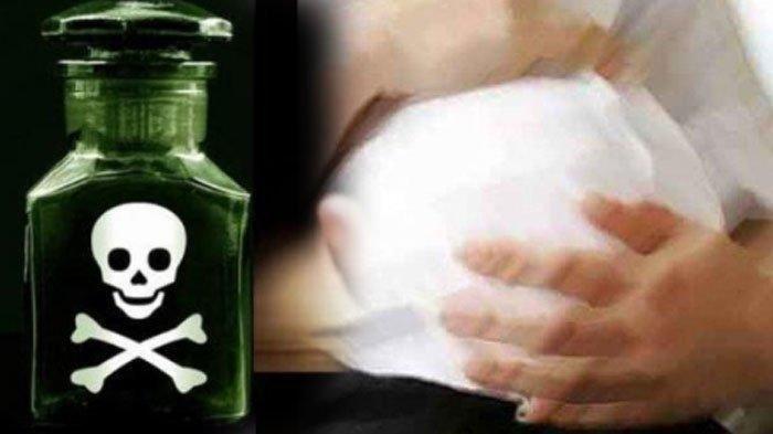 Ilustrasi suami istri minum racun