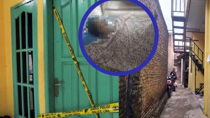 GANG sempit menuju tempat kos seorang mahasiswi yang meninggal dunia karena melahirkan, Kamis (19/6/2025) dini hari. Saat ini, polisi masih mencari keberadaan janin yang telah dibuang sang pacar korban ke sungai. (Kolase Kompas/Vina Oktavia)