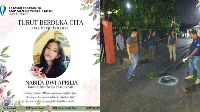 Nabila tewas dalam kecelakaan usai mengejar jambret
