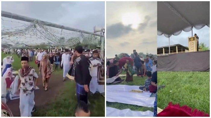 Seorang khatib Idulfitri ditinggal jemaah viral di media sosial. Jemaah yang mengetahui isi ceramah dari khatib itu mendadak meninggalkan lokasi salat Id.