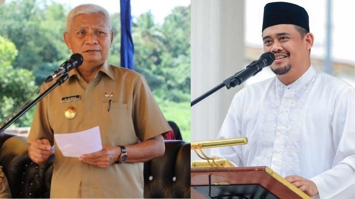 Kolase foto Surya dan Bobby Nasution