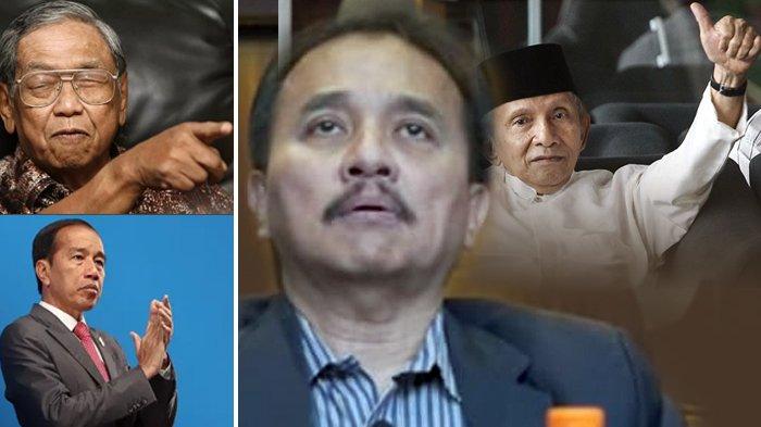 Nasib Roy Suryo kini di ujung tanduk terkait ijazah Joko Widodo (Jokowi). Roy Suryo pun terancam masuk bui kedua kalinya. Ia pernah menjadi terpidana pada tahun 2022. Sosok Roy Suryo semakin menjulang di tengah isu yang menerpa Gus Dur hingga lengser dari kursi Presiden RI. (Kolase Foto/Istimewa)