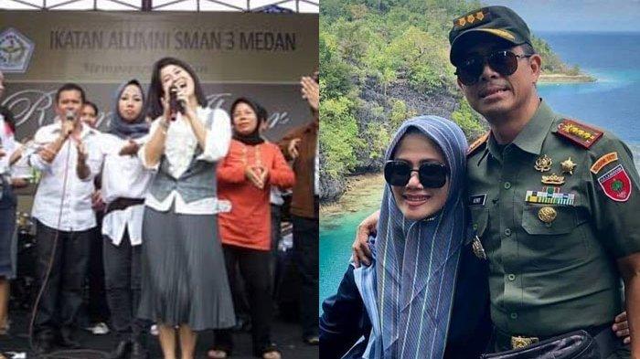 Kolonel Hendi dan Irma Nasution saat masih SMAN 3 Medan (kiri).