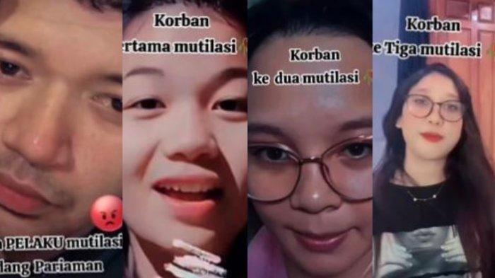 TIGA KORBAN WANDA - Tiga wanita korban Wanda, pembunuhan berantai di Padang Pariaman. Ternyata ketiga gadis ini berteman.