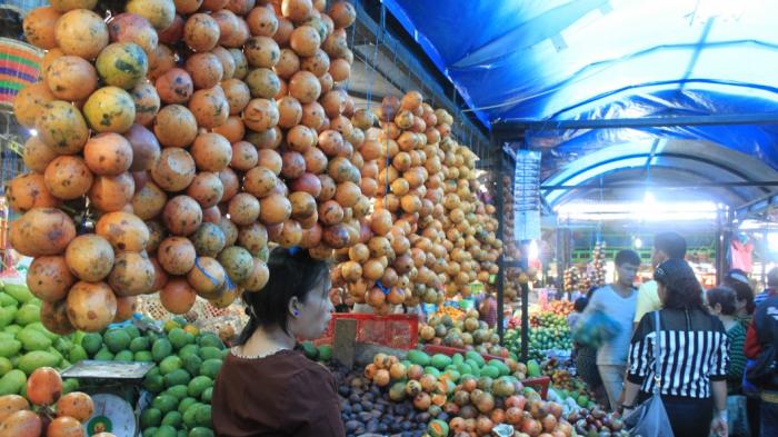 Buah Markisa sebagai oleh-oleh dari Kota Berastagi.