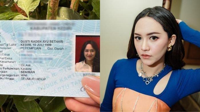 Happy Asmara mengganti namanya. Hal itu tampak saat istri Gilga Sahid ini memamerkan Kartu Tanda Penduduk (KTP) di media sosialnya.