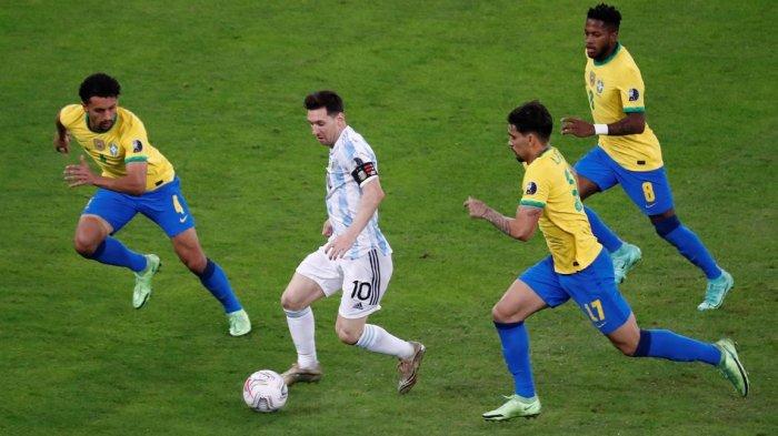 Final Copa America 2021 antara Argentina vs Brasil