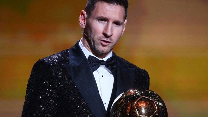 Lionel Messi raih Ballon d’Or 2021