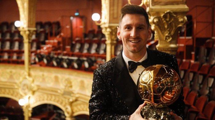 Lionel Messi raih Ballon d’Or 2021 dan menjadi gelar ke-7.