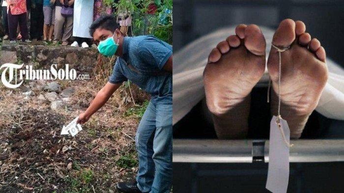 Ilustrasi jasad nenek di Wonogiri ditemukan terkubur di belakang rumahnya sendiri.