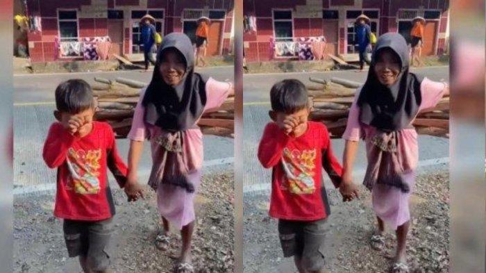 Sebuah momen pilu seorang nenek dan cucunya berjalan berkilometer menjual kayu bakar namun dibatalkan pemesan. 