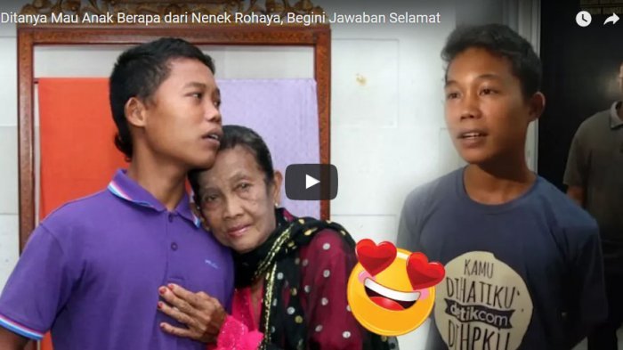 Setelah menyelesaikan perjalanan di Ibu Kota Jakarta, nenek Rohaya dan Selamat beserta rombongan bertolak pulang menuju Bandara Sultan Mahmud Badarrudin Palembang, Kamis (13/7/2017). (capture video)