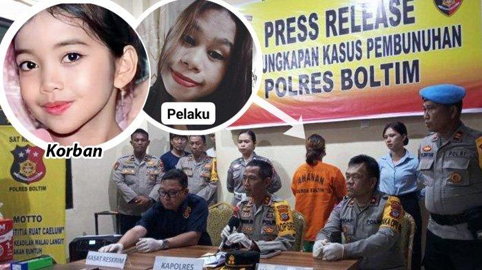 PELAKU pembunuhan bocah perempuan berusia 8 tahun Tilfa Azahra Mokoagow (TAM). Anak semata wayang Kabid Bina Marga PU Boltim itu ditemukan tewas mengenaskan di kebun kelapa milik warga di Desa Tutuyan III, Kabupaten Bolaang Monggondow Timur (Boltim), Sulawesi Utara (Sulut) pada Kamis (18/1/24) lalu. (HO)