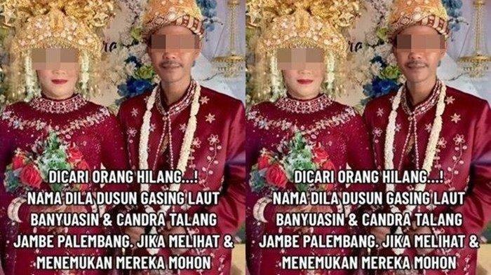 Viral pasangan pengantin berinisial D warga Gasing Laut dan C warga Talang Jambe, kabur usai ditagih WO Kades Gasing buka suara
