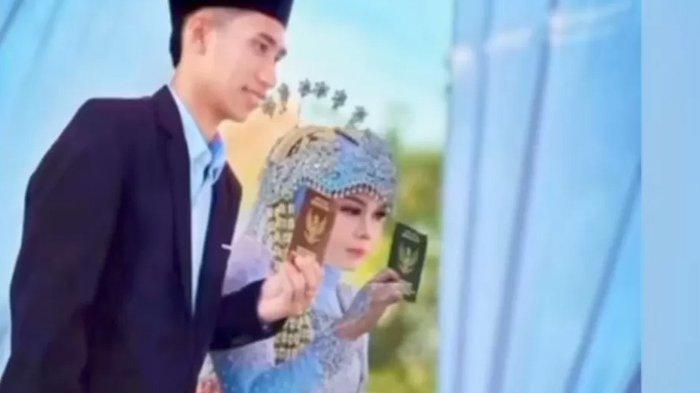 Pesta pernikahan berakhir ricuh di Dusun Sangkor, Desa Bakan, Kecamatan Janapria, Lombok Tengah, Nusa Tenggara Barat (NTB), Senin (23/6/2025). Kericuhuan terjadi karena mempelai pria, Rodi Handika, merasa tertipu. Wanita yang dinikahinya, Nurdiana, ternyata sudah tiga kali menikah. Padahal sebelumnya, Nurdina mengaku masih lajang atau gadis. Bahkan, mahar yang disiapkan pengantin laki-laki, Rodi Handika, cukup besar yakni 20 gram emas dan Rp 60 juta. (TikTok @itzzme_tiwi4.)
