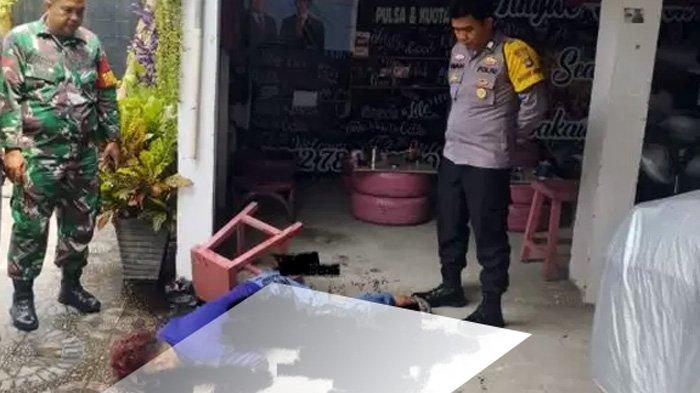 SOSOK pelaku penikaman pasangan calon pengantin di Palembang, Sumatera Selatan. Diketahui, calon pengantin pria, Farid tewas dengan luka tusuk di sekujur tubuhnya di depan rumah warga di Lorong Sei Goren 1, Kelurahan 1 Ulu, Kecamatan Seberang Ulu I, Palembang, Sumsel, Jumat (15/12/2023) sekira pukul 10.00 WIB. (Istimewa)