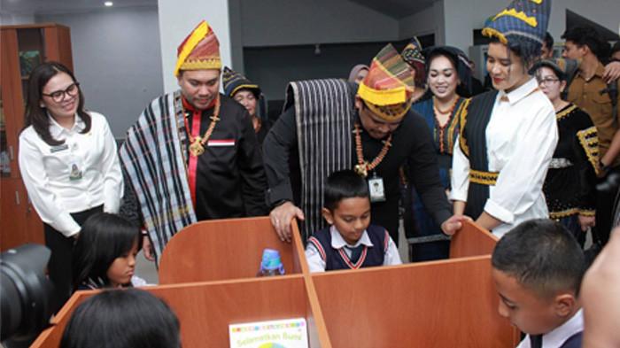 peresmian perpus pakpak 2025 kemarin