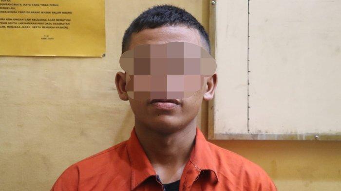 Pelaku persetubuhan yang dialami korban NNS seorang anak dibawah umur diamankan Satreskrim Polres Samosir.