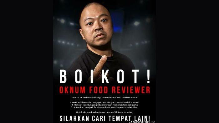 POSTER BOIKOT- Di media sosial viral poster boikot Codeblue setelah mencuatnya isu dugaan pemerasan yang disinyalir dilakukan William Anderson terhadap pengusaha toko kue CT.