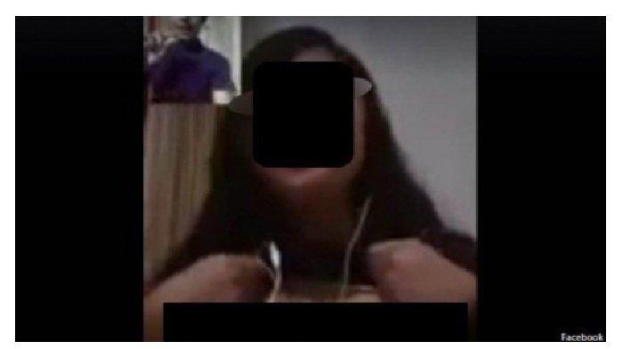 Ilustrasi pria sedang video call sex (VCS) dengan wanita -