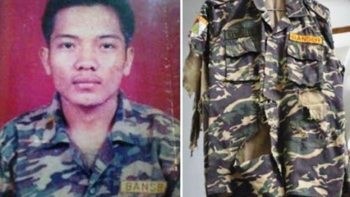 Banser Riyanto meninggal di Mojokerto tahun 2000 saat menjaga gereja yang merayakan Natal.