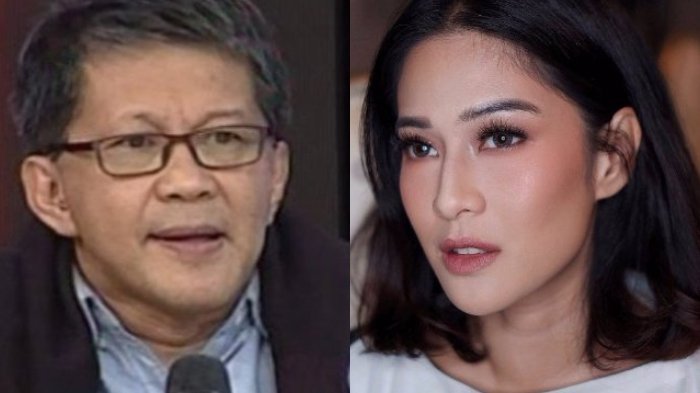 Rocky Gerung dan Dian Sastro. (Kolase/TribunWow.com)