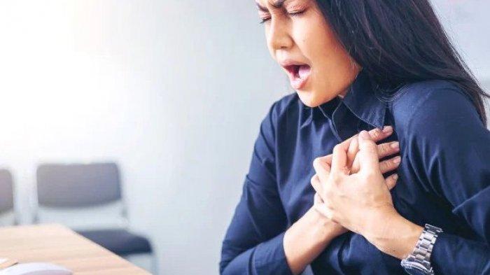 Ilustrasi sesak nafas