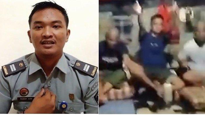 Robby Adriansyah memberikan klarifikasi terkait pernyataan Kadivpas Kanwil Kemenkumham Sumsel, Mulyadi, Sabtu (16/11/2024)