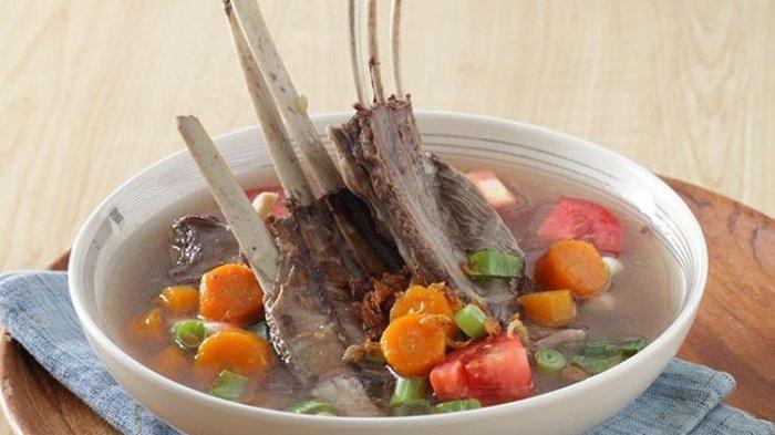 Sop kambing bening