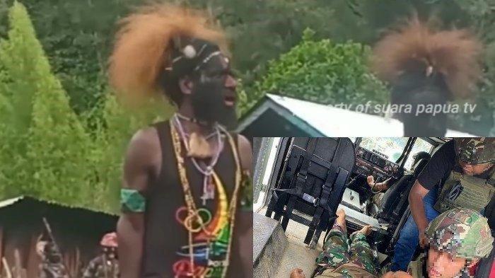 SOSOK AIBON KOGOYA - Komandan Batalion D Dulla, Mayor Aibon Kogoya, foto beberapa waktu lalu. TPNPB menyebut pihaknya telah menembak seorang prajurit TNI di wilayah Titigi, Kabupaten Intan Jaya dipimpin Aibon Kogoya. Ini sosok dan deretan aksi kejahatannya. (foto: istimewa)