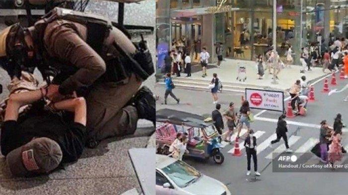 sosok remaja pelaku penembakan massal di pusat perbelanjaan Kota Bangkok, Thailand.