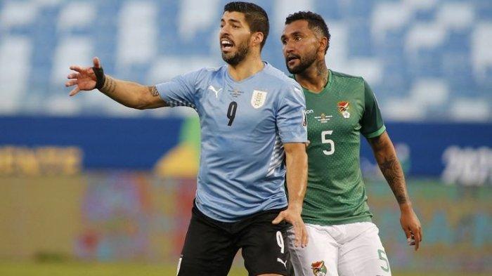 Penyerang Urugay Luis Suarez  