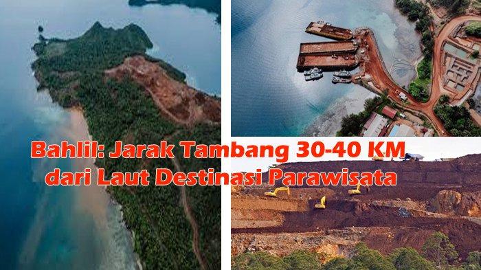 Menteri ESDM Bahlil Lahadalia mengklaim tambang nikel milik PT GAG Nikel di Raja Ampat, Papua Barat Daya, berada cukup jauh dari laut kawasan wisata. (Dok Greenpeace)