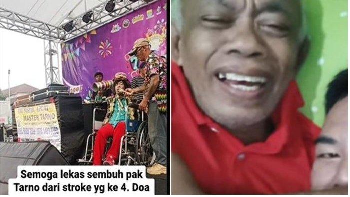 Pak Tarno sakit pakai kursi roda