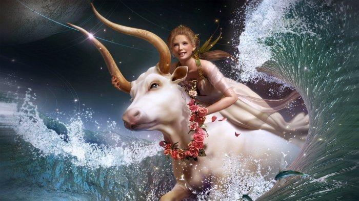 Ilustrasi zodiak Taurus
