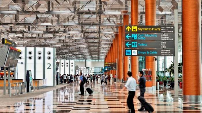 Terminal 3 di Bandara Changi Singapura
