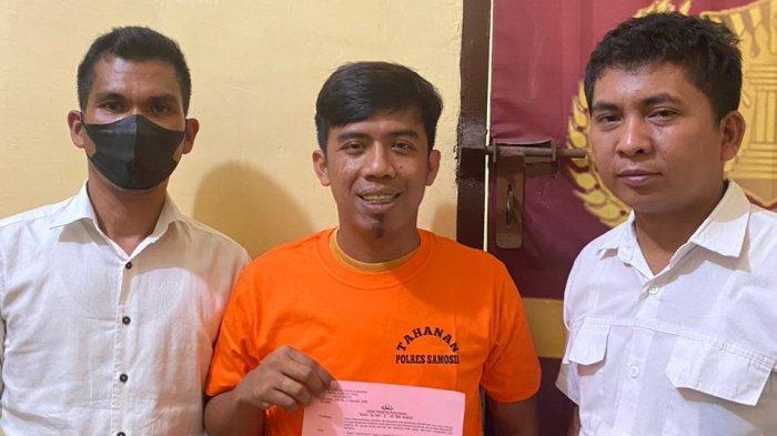 Tim Opsnal Sat Reskrim Polres Samosir mengamankan DPO Pelaku Tindak Pidana Penganiayaan, Rabu (27/3/2024) Pukul 11.45 WIB di Desa Simanindo Kecamatan Simanindo Kabupaten Samosir.