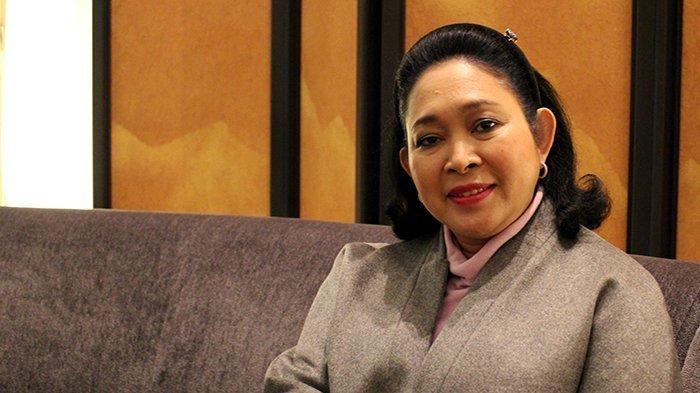 Titiek Soeharto berikan dukungan pada Prabowo. (Tribunnews.com)