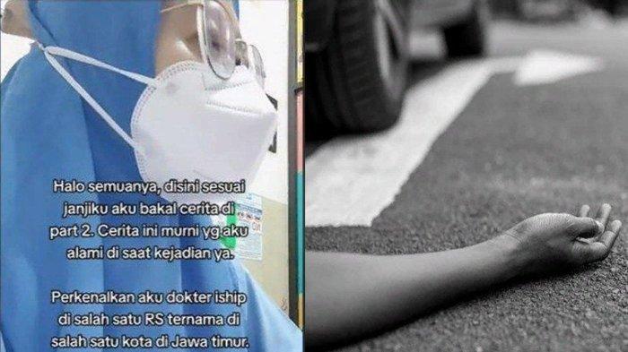 Viral cerita horor dokter Isna Cahya soal pria korban kecelakaan lalu lintas.