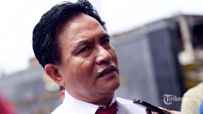 Pakar hukum tata negara Yusril Ihza Mahendra. (Tribunnews/JEPRIMA)