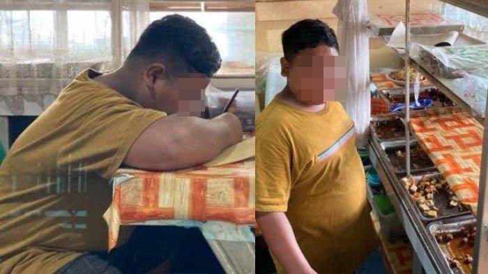 SENGKETA TANAH - Zaki, siswa SD asal Desa Karangsong, Indramayu yang digugat oleh kakek nenek kandungnya sendiri. Gugatan dilakukan setelah ayah Zaki meninggal dunia. Zaki pun kini berubah murung.
