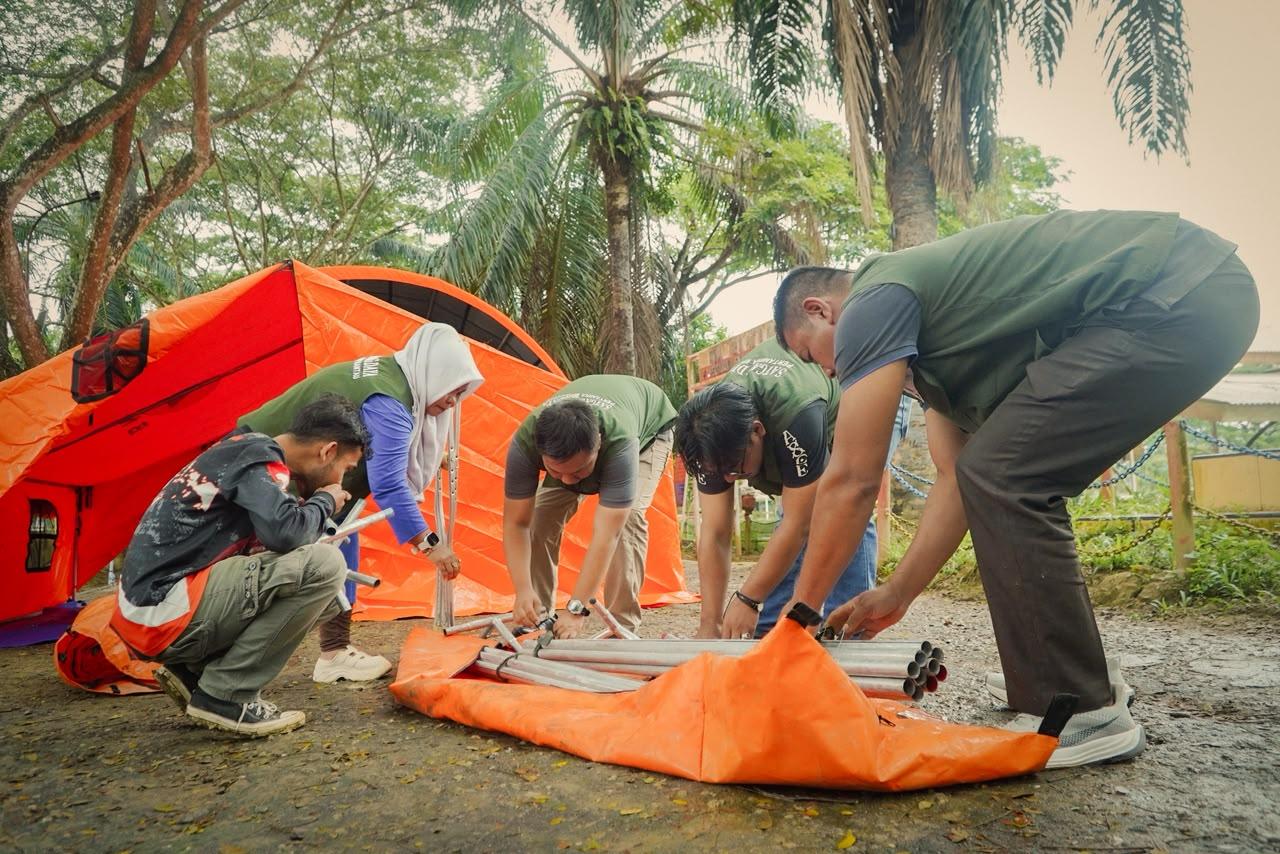 Detik-detik Pertamina EP Rantau Simulasi Bencana, Waspada!