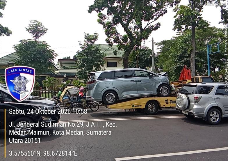 Identitas Korban Laka Beruntun Dekat Kediaman Pangdam I BB