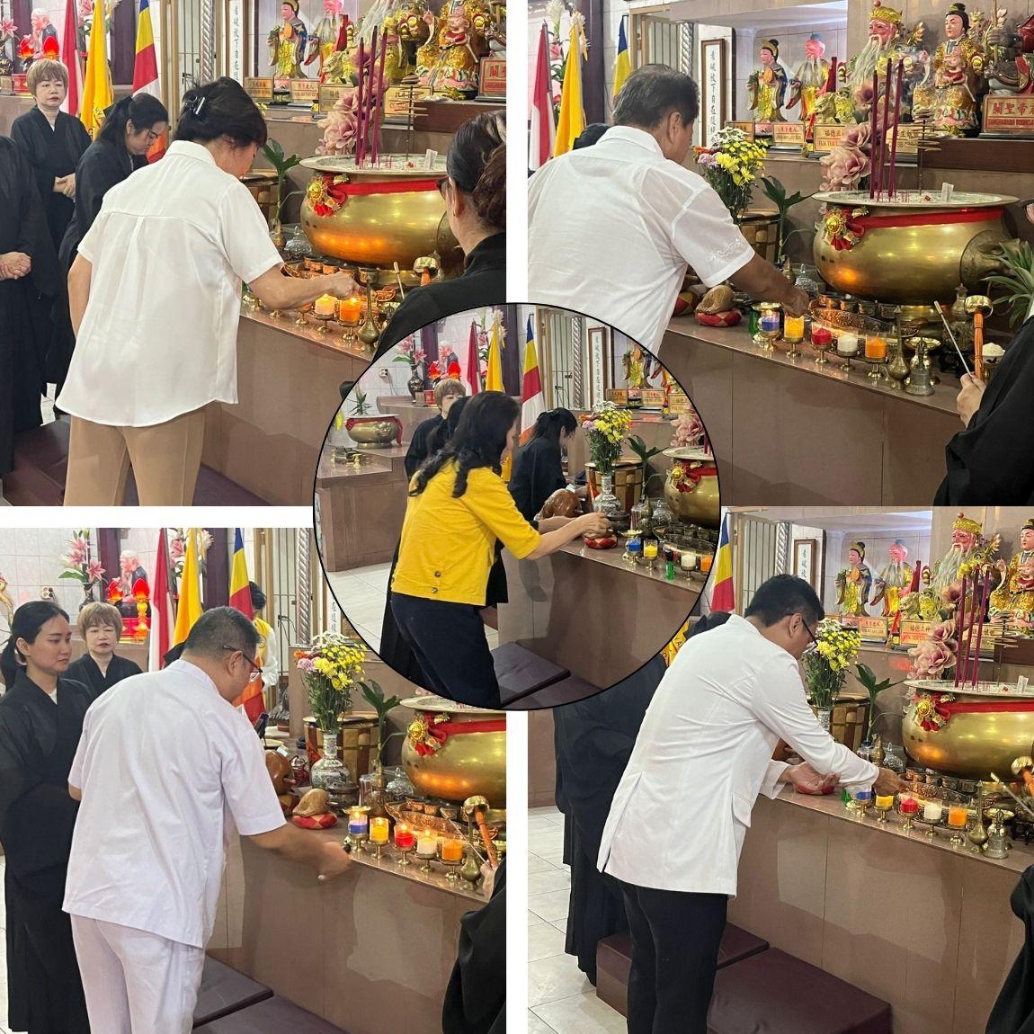 Pengurus Cetiya Atmavichara mengadakan Peringatan Trisuci Waisak 2568 BE / 2024 x