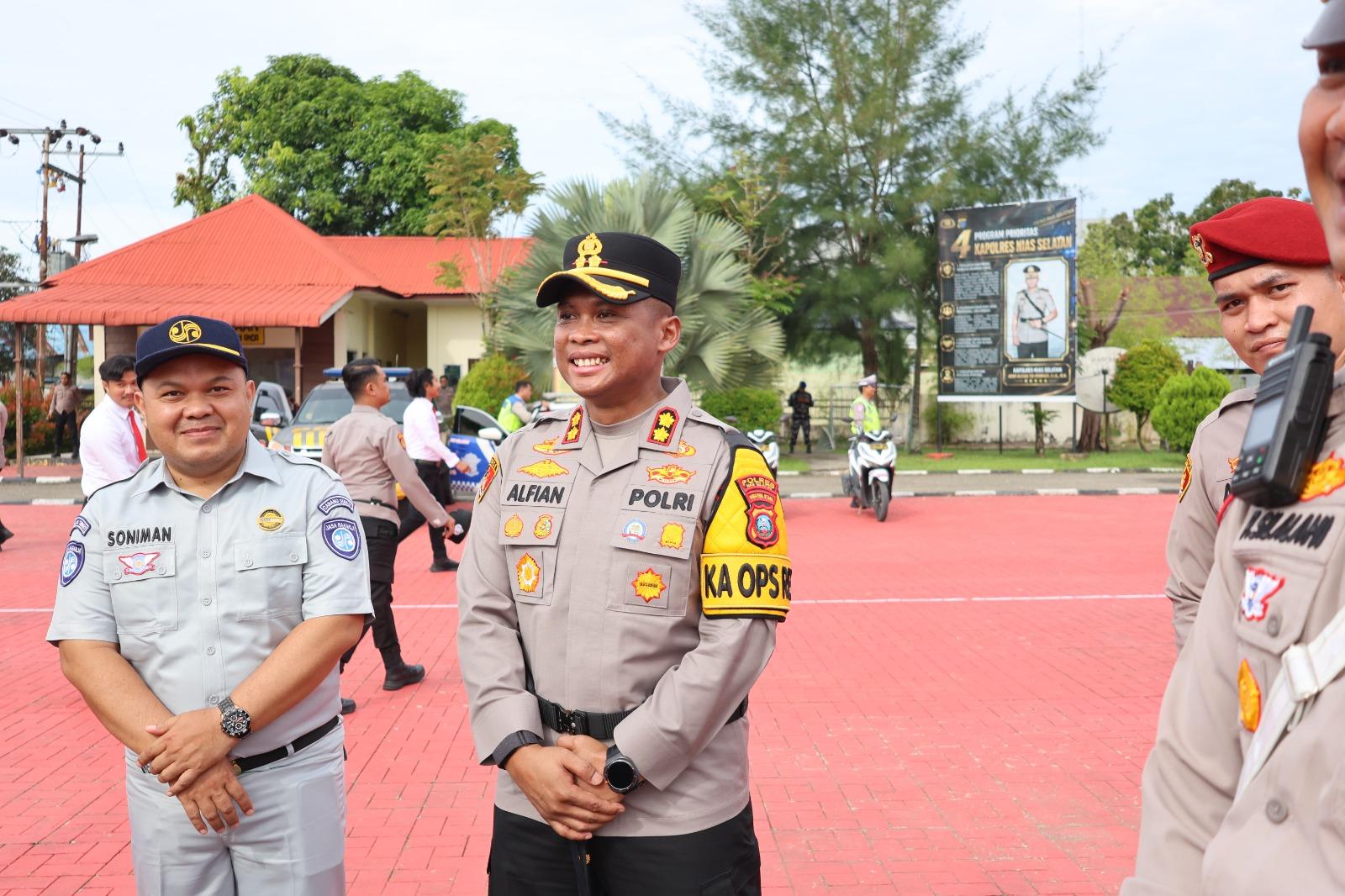 Polres Nias Selatan laksanakan Operasi Patuh Toba 2026, Sasar Sembilan Jenis Pelanggaran Lalu Lintas