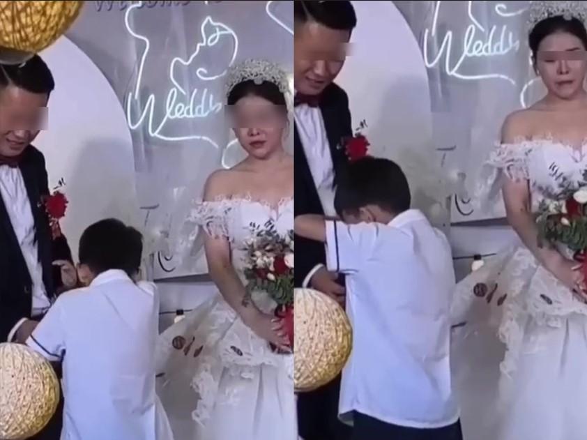 Viral Anak Pengantin Wanita Nangis di Pernikahan, Memohon ke Ayah Tiri agar  Dibawa Pulang ke Rumah - Halaman 2 - Tribun-medan.com