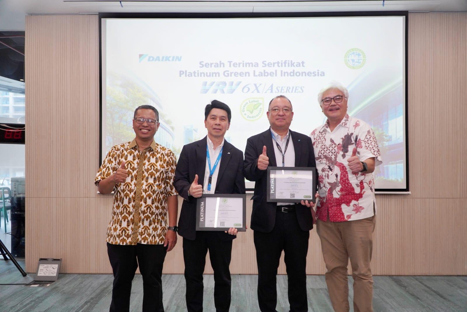 Raih Green Label Platinum, Daikin Perkuat Edukasi Bangunan Hijau