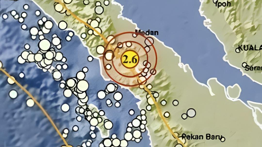 Geger! Dairi Diguncang 16 Kali Gempa Beruntun, Karo Waspada